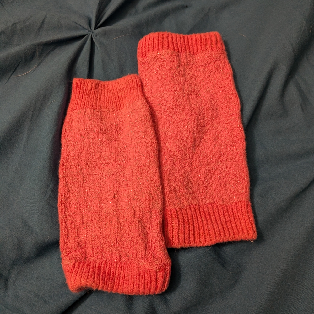 Pink Sparkly Little Girl Leg Warmers Dance Dancer Ballet